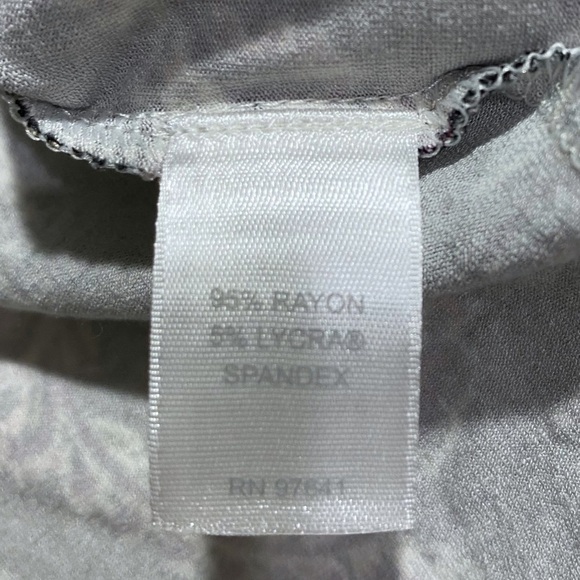 J Jill Wearever Collection Floral Tunic Dress - Picture 8 of 10